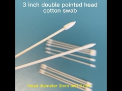 2,2 mm Umweltfreundliche Mini-Wattestäbchen mit spitzer Spitze für den industriellen Gebrauch