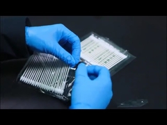 Lintfreie Öko-Papier-Baumwollspülung 3 Zoll 4,7 mm zur Reinigung