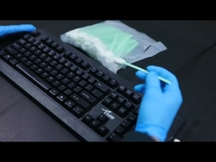 Elektronik-Rundkopf-Einweg-Reinraum-Schaumstoffstäbchen