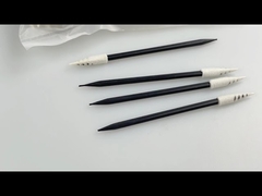 67mm scharfe Schaumstoff-Tupfer, Spiral-Schwamm-Stäbchen, Präzisions-Detailreinigung