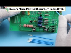 Steife pp. haften scharfen spitzen Schwamm-Schaum-Spitze ESD-Cleanroom-Putzlappen für Fabrik-Reinigung