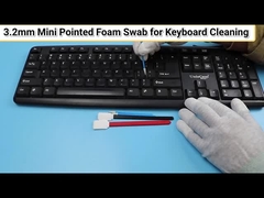 Die Präzisions-Form, die spitzen ESD-Schaum-Spitze Mikrocleanroom säubert, wischen fusselfreie 3.2mm auf