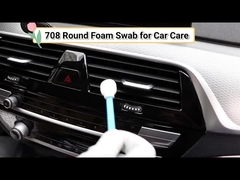 708 Langgriff-Schaum-Swab Rund-Schaum-Tipp-Swab zur Präzisionsreinigung