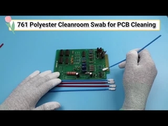 Lange Handgriffe 6,6 Zoll PP Green Stick Polyester Spitze Swab Elektronik Sauber