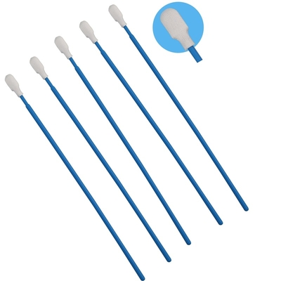 6,5" fusselfreies langes Griff-Polyester wischt Cleanroom-Paddel-Terylen-Reinigung auf