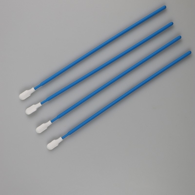 6,5" fusselfreies langes Griff-Polyester wischt Cleanroom-Paddel-Terylen-Reinigung auf