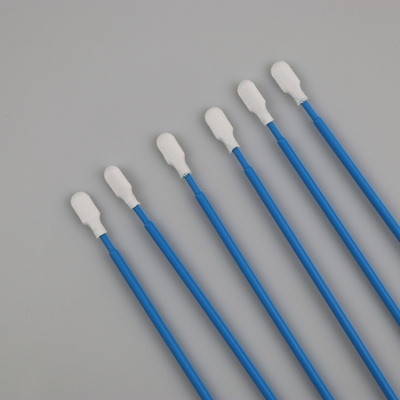 6,5" fusselfreies langes Griff-Polyester wischt Cleanroom-Paddel-Terylen-Reinigung auf