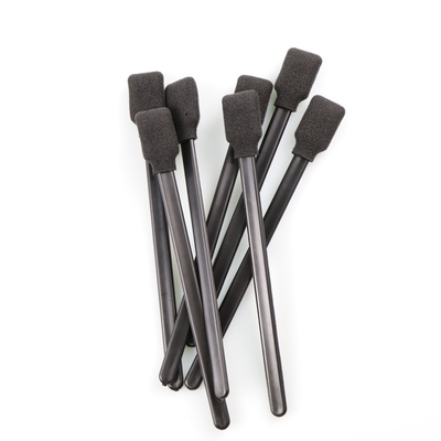 Cleanroom-Schwarz-Schaum-Spitzen-Drucker-Cleaning Swab With-Quadrat-Schwamm-Stock