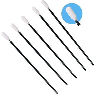 6,5" Cleanroom-langer schwarzer Griff-Schwamm-Schaum-Putzlappen fusselfrei