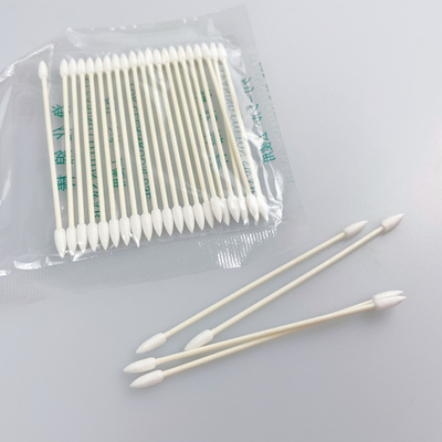 3MM doppelter spitzer gespitzter Putzlappen mit Papierstock gereinigter Baumwolle