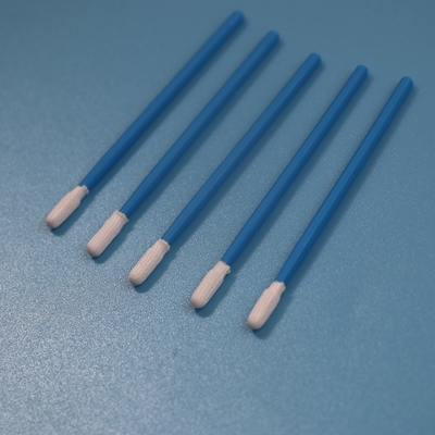 Blauer Präzisions-Reinigung Cleanroom-Polyester-Putzlappen des Griff-TX743 fusselfrei