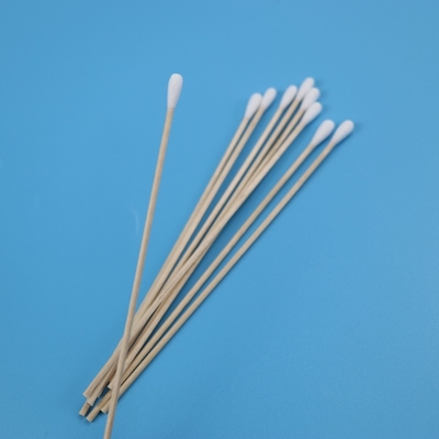 6" lange hölzerne Stock-Wattestäbchen Qtips Eco freundlich