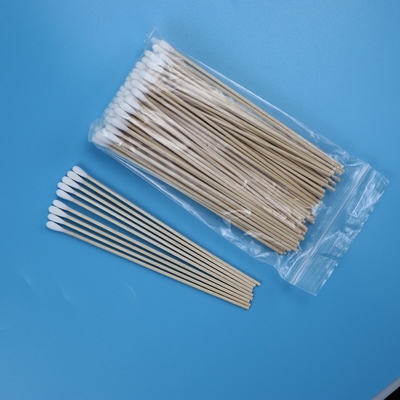 6" lange hölzerne Stock-Wattestäbchen Qtips Eco freundlich