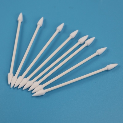 4.7mm biologisch abbaubarer Papierstock doppeltes spitzes Qtips-Wattestäbchen für Cleanroom