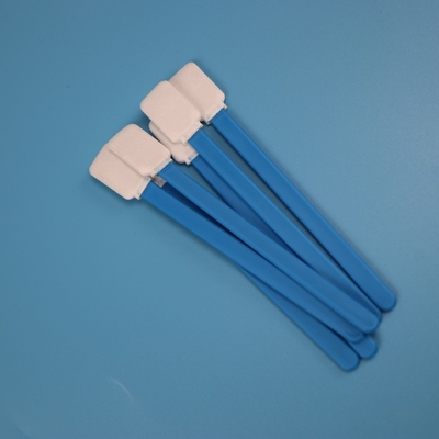 Griff-Polyester-Putzlappen der fusselfreien Doppelschicht-TX714 blauer für Cleanroom