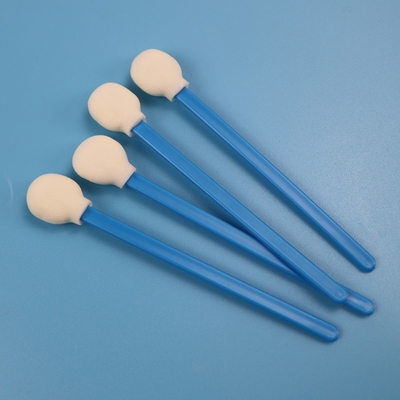 Blauer Griff-Autopflege Cleanroom-Schaum-Spitzen-Putzlappen TX708 fusselfrei