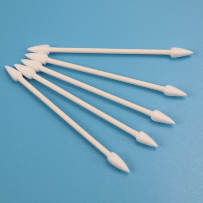 Zeigte freundliches Papierstock-Doppeltes Eco Köpfe Qtips-Wattestäbchen für Cleanroom CA-003