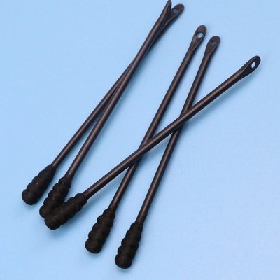 öko--Frinedly schwarze Akne-Reinigungsbaumwolle Bud Swab For Daily Use der Qtips-50pcs
