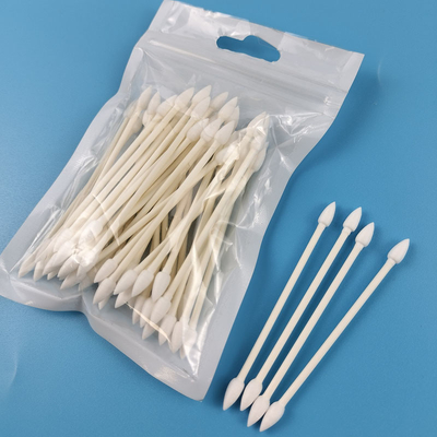 3&quot; Baumwoll-Bud Swab For Makeup Applications-Wattestäbchen Eco freundliches kosmetisches