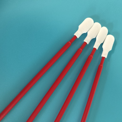 TX761 Nicht abrasives rotes PP-Stick Paddelkopf Polyester-Swabs PCB-Reinigungs-Swab für den Reinraum