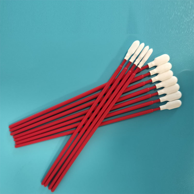 TX761 Nicht abrasives rotes PP-Stick Paddelkopf Polyester-Swabs PCB-Reinigungs-Swab für den Reinraum
