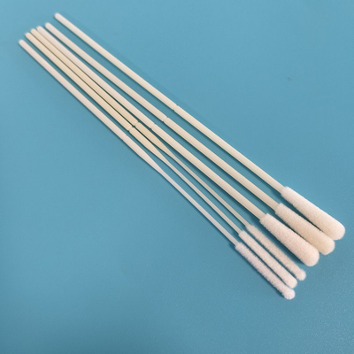 ABS Stick Flocked Nylon Nasenswab Proben Sammlung Swab mit Bruchpunkt einzeln verpackt
