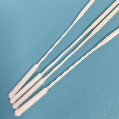 ABS Stick Flocked Nylon Nasenswab Proben Sammlung Swab mit Bruchpunkt einzeln verpackt