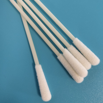 Sterile Flock-Nylon-Stichprobensammelschablonen Individuell verpackte Mundschablonen