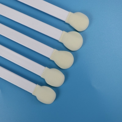 Einweg-weiße PP-Stick-Schaum-Spitzen-Swabs