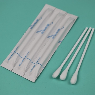 Plastikgriffe Vornass Qtips Medizinische Baumwollschablonen Swab Applikator mit Alkohol