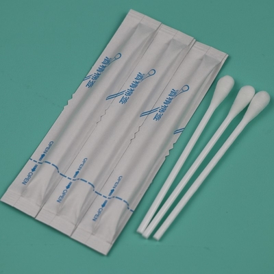 Plastikgriffe Vornass Qtips Medizinische Baumwollschablonen Swab Applikator mit Alkohol
