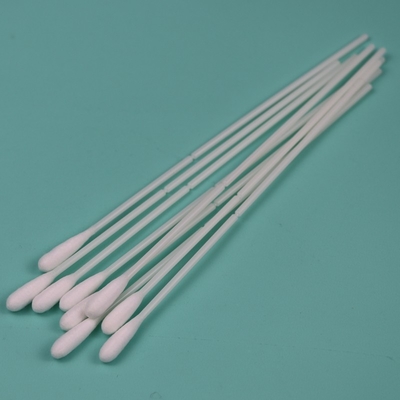 150 mm ABS Stick Cotton Bud Swab Oral Sample Collection Swab mit Bruchpunkt