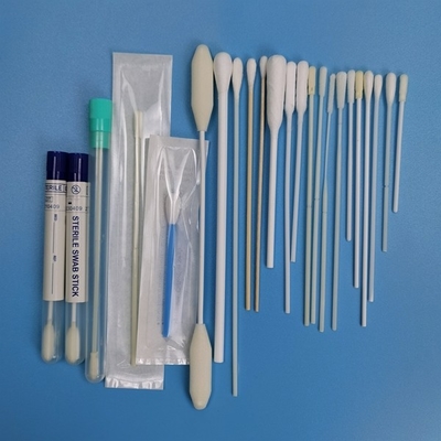 Einweg-Steril-Swab EO Desinfektions-weiße Farbe Anpassungs-Proben-Swab