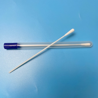 6-Zoll-Nylon-Flock-Abstriche für die orale DNA-Absammlung