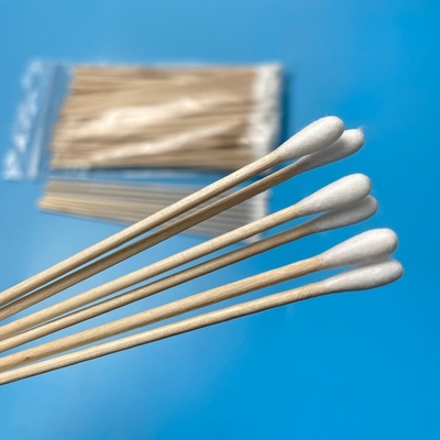 Holz-Baumwoll-Swab 150 mm lang Probensammel-Swab