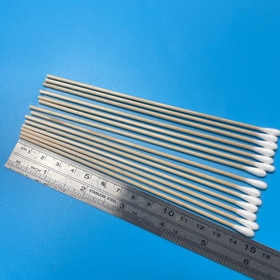 5 mm Durchmesser Baumwolle Spitze Holz Baumwolle Swab 150 mm Lang Einweg-Swab