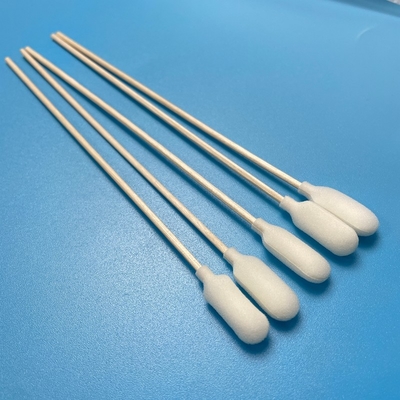 Schaumspitze Steril Einwegprobenstrich EO Sterilisiert mit Holzstäbchen