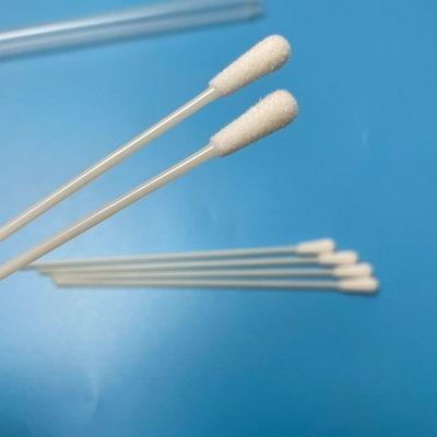 145 mm lang OEM Einweg-Steril-Swab ohne Bruchpunkt 6 mm Kopf-Swab