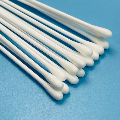 6 Zoll Baumwoll-Applikator mit Festgriff Einweg-Proben-Swab Anpassung akzeptieren