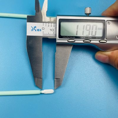 Disposable Polyester Tipped Swabs 1mm Cloth Head 100pcs/Bag for Optic Slot Cleaning