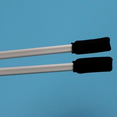 TX712 Lint-freier schwarzer Quadrat-Schwamm-Stick Weißer Griff Rechteckiger Reinraum Schaumspülspülspül für die Reinigung des Druckers