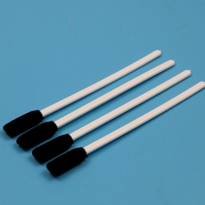 TX712 Lint-freier schwarzer Quadrat-Schwamm-Stick Weißer Griff Rechteckiger Reinraum Schaumspülspülspül für die Reinigung des Druckers
