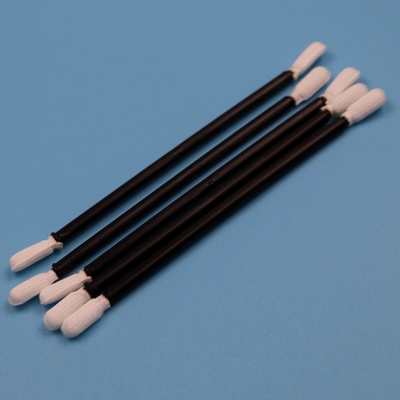 Lint-freier schwarzer Griff Doppel-End-Reinigungsraum-Swab Auto Reinigung Polyester-Swab Stick