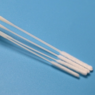 Individuell eingewickelt, geflockt, Nylon Nasenswab Sterilprobe Sammlung Swab mit Schlauch