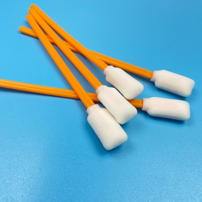 Mehrzweck 5 Zoll Reinigungsschablonen Orange Rechteck Schaum Tipps Dauerhafte PP-Griffe Nicht Vergießen Design