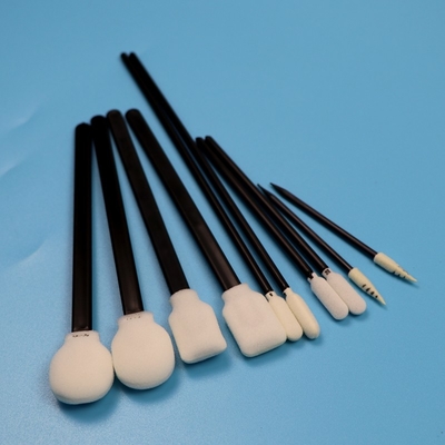 Tragbare Schwarze Handgriffe Sponge Schaum-Swab Präzisionsreinigung Swab Kit Auto Reinigung Kit