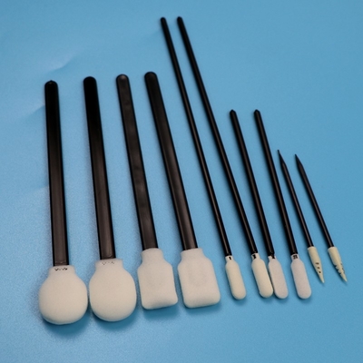 Tragbare Schwarze Handgriffe Sponge Schaum-Swab Präzisionsreinigung Swab Kit Auto Reinigung Kit