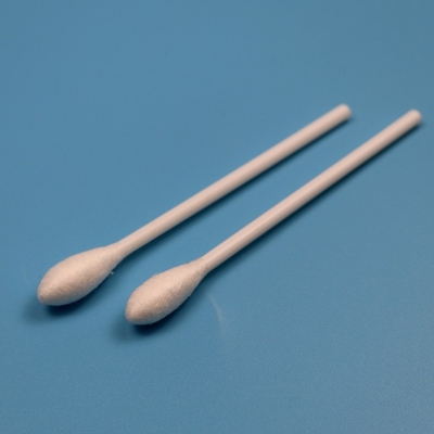 Einweg-weißer PP-Stick 10mm Großrunder Kopf Baumwollknospen Medizinischer Baumwollswab-Applikator