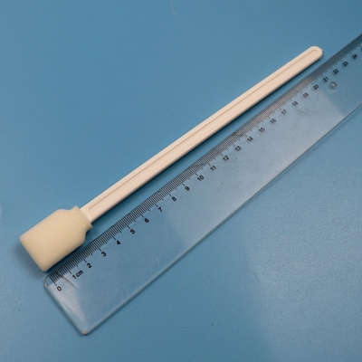 228mm Lint-freier weißer extra langer Griff Rechteckiger Reinraum-Swab UV-Drucker Reinigungsfoam-Swab