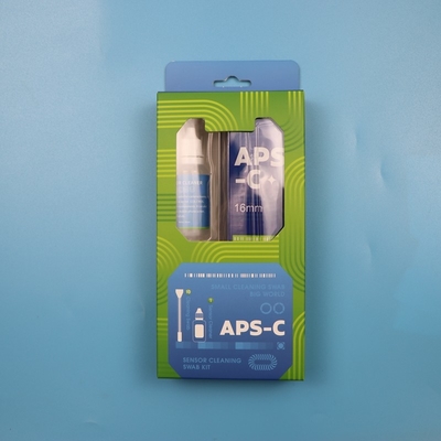 2 in 1 Mikrofaser APS-C Sensor Reinigung Swab CMOS Kamera Reinigung Kit mit Flüssigkeit